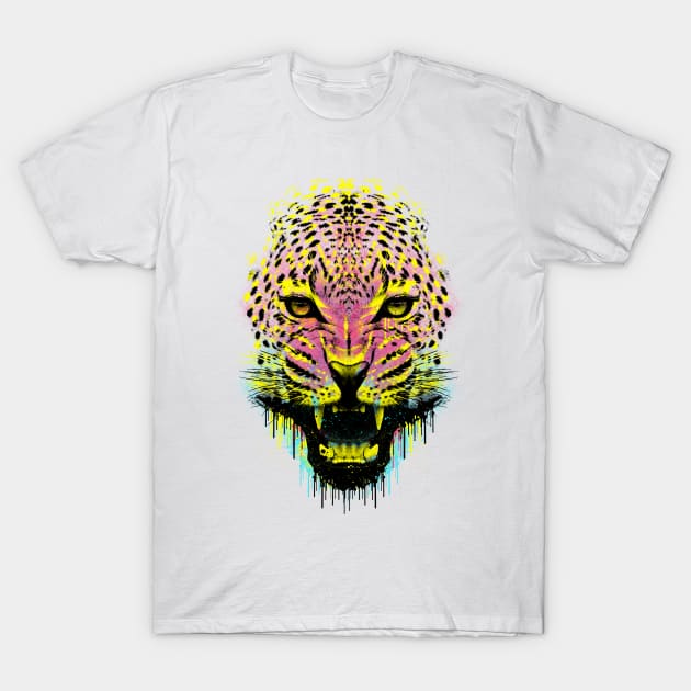 The Tribal Panther T-Shirt by clingcling